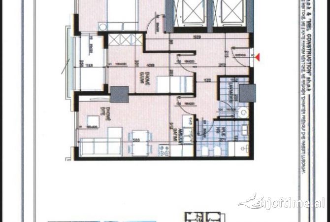 Shtepi ne shitje 1+1 ne Tirane - 83,000 Euro