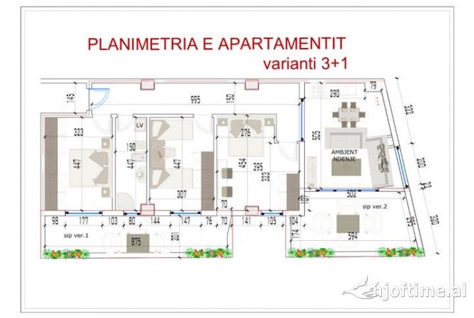 Shtepi ne shitje 3+1 ne Tirane - 225,000 Euro