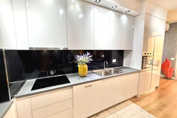 Shtepi ne shitje Apartament ne Tirane, 1+1, Mobilimi E mobiluar, Pagesa 189,000  Euro.