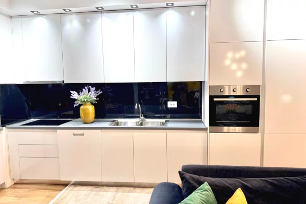 Shtepi ne shitje Apartament ne Tirane, 1+1, Mobilimi E mobiluar, Pagesa 189,000  Euro.