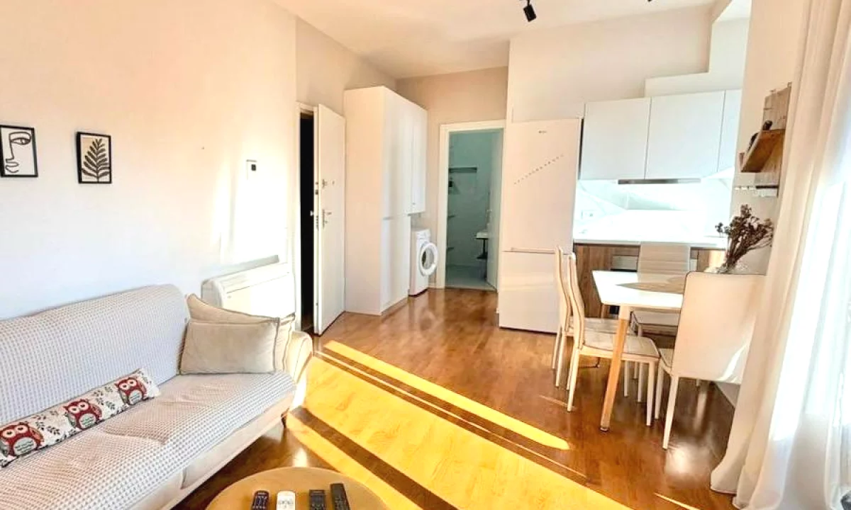 Shtepi me qera Apartament ne Tirane, 1+1, Mobilimi E mobiluar, Pagesa 850  Euro.