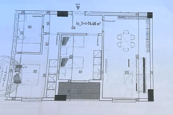 Shtepi ne shitje 2+1 ne Tirane - 106,000 Euro