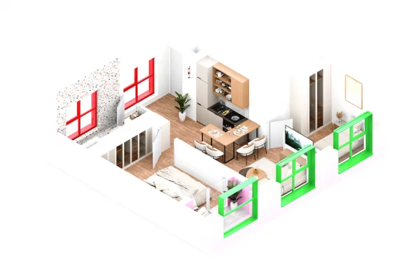 Appartamento in vendita a Tirana 2+1, Vuoto