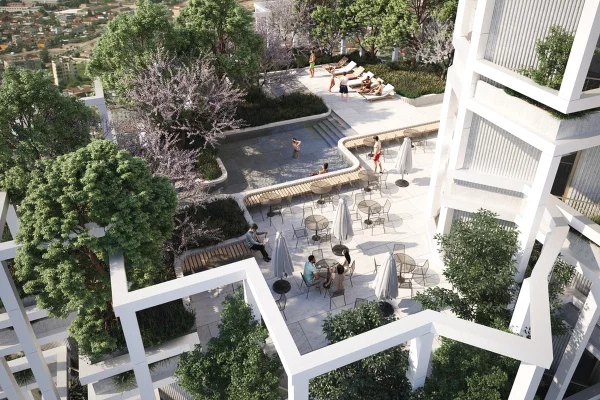 SHITET APARTAMENT 2+1 TEK BOND TOWER RRUGA DRITAN HOXHA TIRANE