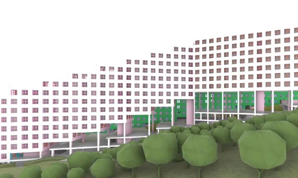 Apartment for sale in Tirana 1+1, Emty