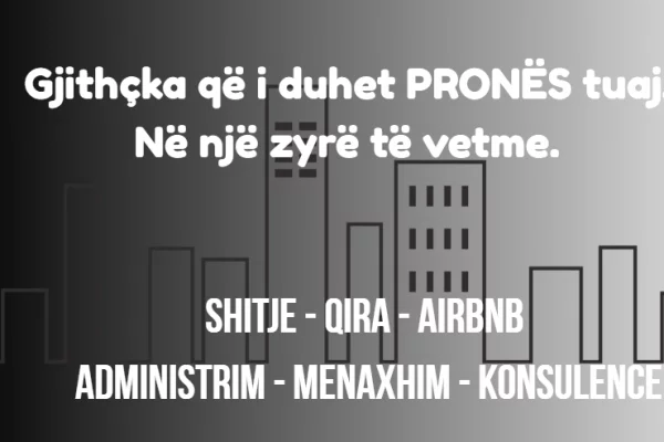 Shtepi ne shitje Apartament ne Tirane, 1+1, Mobilimi Bosh, pa mobiluar, Pagesa 128,000  Euro.
