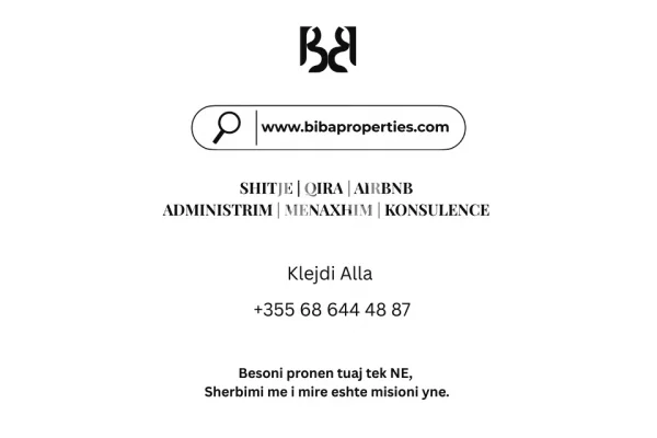 Shtepi ne shitje Apartament ne Tirane, 3+1, Mobilimi Bosh, pa mobiluar, Pagesa 240,974  Euro.