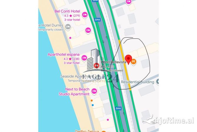 Shtepi ne shitje 2+1 ne Durres - 80,000 Euro