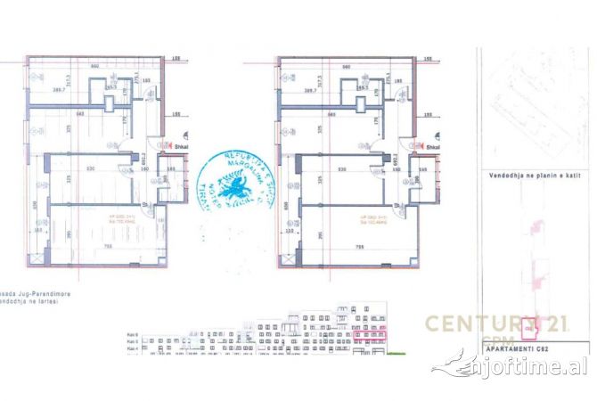 Shtepi ne shitje Apartament ne Tirane, 1+1, Mobilimi Bosh, pa mobiluar, Pagesa 200,000  Euro.