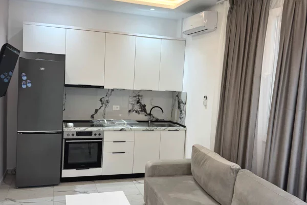 Shtepi me qera Apartament ne Tirane, 1+1, Mobilimi E mobiluar, Pagesa 450  Euro.