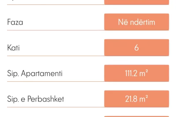 Shtepi ne shitje Apartament ne Tirane, 3+1, Mobilimi Bosh, pa mobiluar, Pagesa 139,700  Euro.