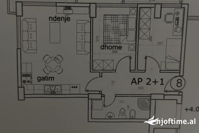 Shtepi ne shitje 2+1 ne Tirane - 130,000 Euro