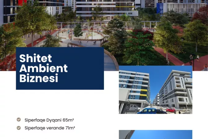 Ambient biznesi ne shitje 1+1 ne Tirane - 155,000 Euro