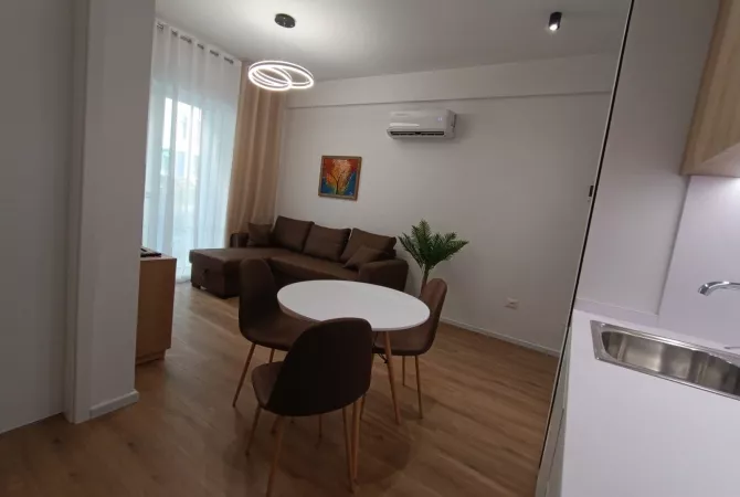 Shtepi me qera Apartament ne Tirane, 1+1, Mobilimi E mobiluar, Pagesa 450  Euro.