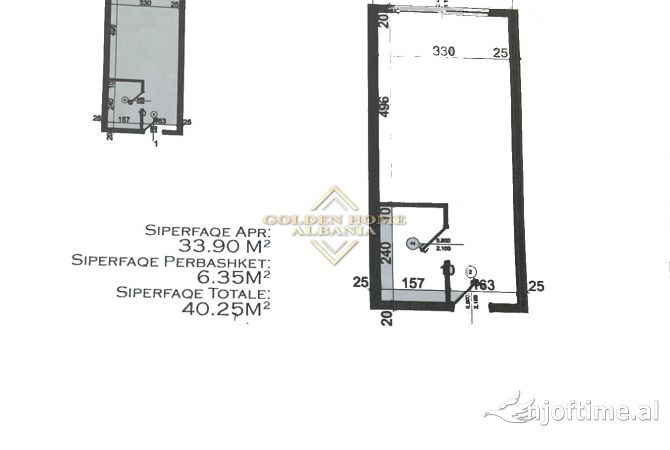 Shtepi ne shitje Garsoniere ne Durres - 50,312 Euro