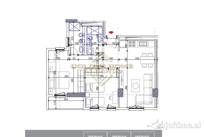 Shtepi ne shitje 2+1 ne Tirane - 99,000 Euro