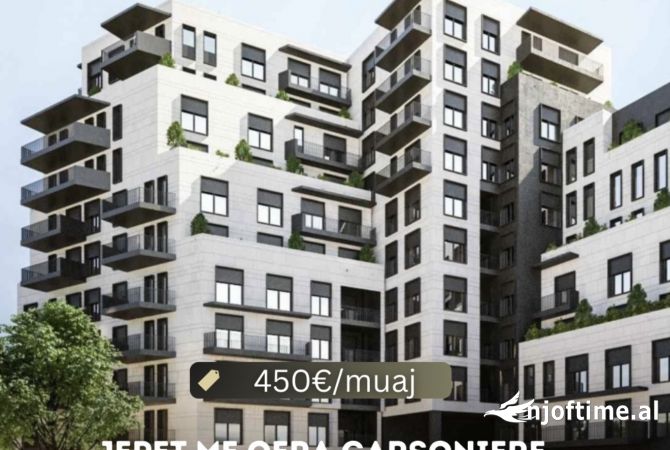 Shtepi me qera Garsoniere ne Tirane - 450 Euro