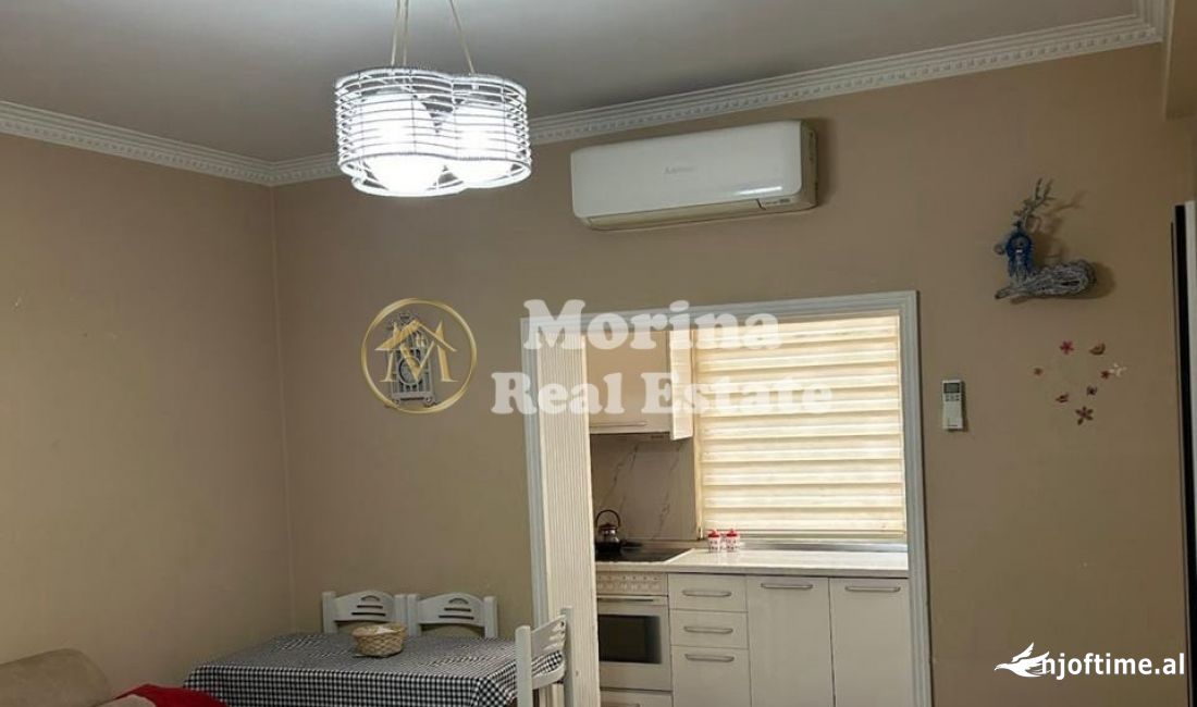 Shtepi ne shitje Apartament ne Tirane, 1+1, Mobilimi E mobiluar, Pagesa 120,000  Euro.
