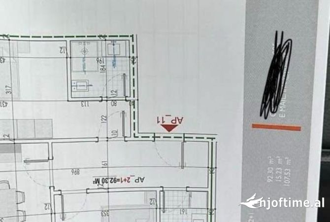 Shtepi ne shitje 2+1 ne Tirane - 75,000 Euro