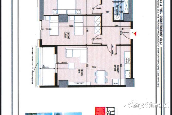 Shtepi ne shitje 2+1 ne Tirane - 182,000 Euro