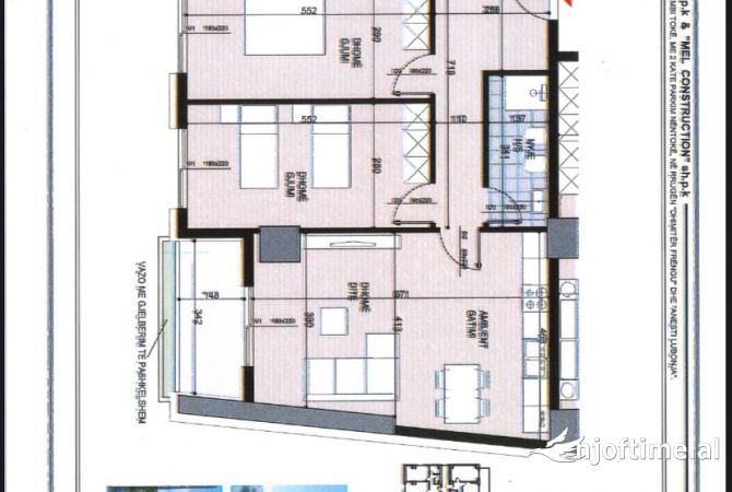 Shtepi ne shitje 3+1 ne Tirane - 214,000 Euro