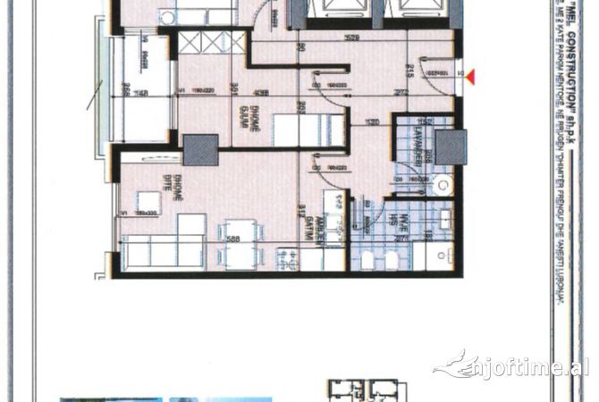 Shtepi ne shitje 2+1 ne Tirane - 138,000 Euro