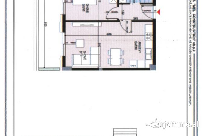 Shtepi ne shitje 1+1 ne Tirane - 108,500 Euro