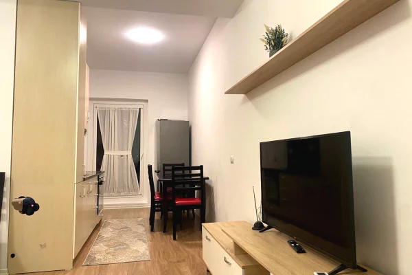 Shtepi me qera Apartament ne Tirane, 1+1, Mobilimi E mobiluar, Pagesa 42,000  Leke.