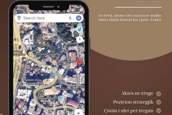 Ambient biznesi ne shitje 1+1 ne Tirane - 239,400 Euro