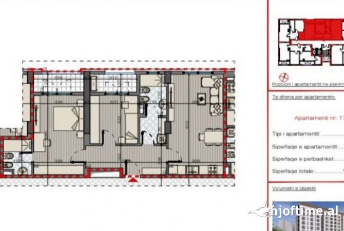 Shitet Apartament 2+1 – Rruga Filip Jano 🏡✨