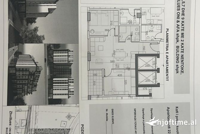 Shtepi ne shitje 2+1 ne Tirane - 80,000 Euro