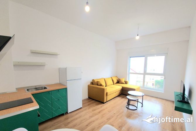 Shtepi me qera Apartament ne Tirane, 1+1, Mobilimi E mobiluar, Pagesa 45,000  Leke.