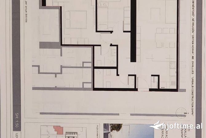 Shtepi ne shitje 1+1 ne Tirane - 135,000 Euro