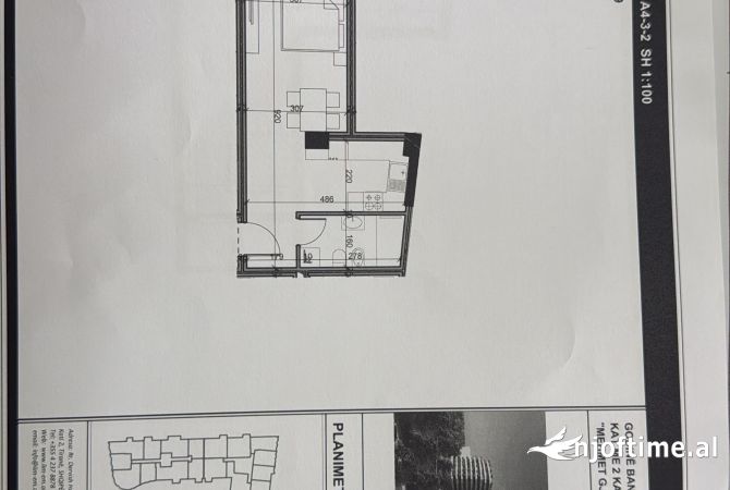 Shtepi ne shitje Garsoniere ne Tirane - 53,300 Euro