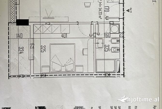 Shtepi ne shitje 1+1 ne Tirane - 72,900 Euro