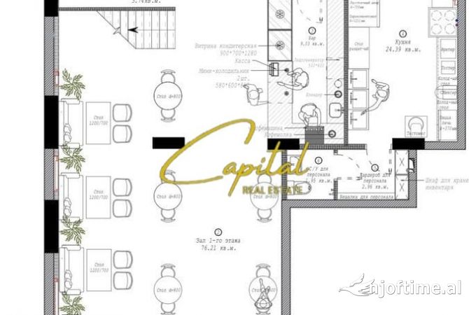 Ambient biznesi ne shitje 1+1 ne Tirane - 225,000 Euro