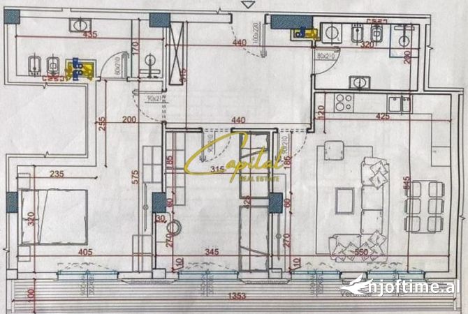 Shtepi ne shitje 2+1 ne Tirane - 121,000 Euro