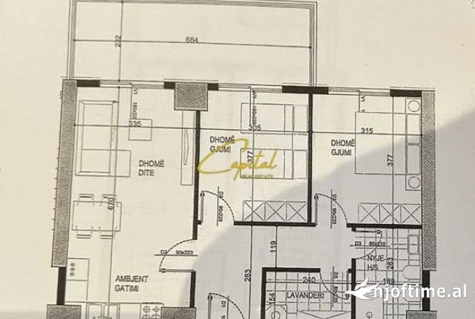 Shtepi ne shitje 2+1 ne Tirane - 163,000 Euro