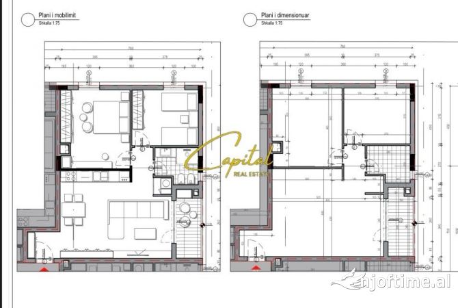 House for Sale 2+1 in Tirana - 237,000 Euro