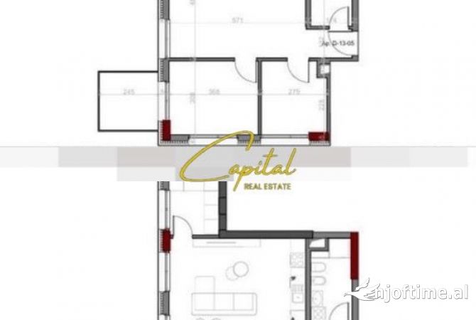 House for Sale 2+1 in Tirana - 150,000 Euro