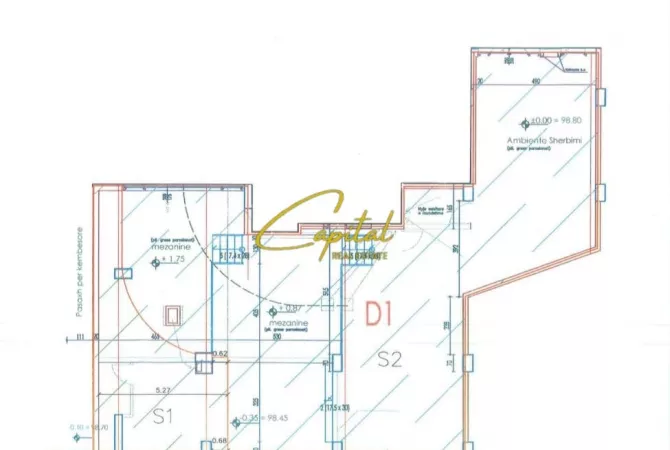 Business Property for Rent 3+1 in Tirana - 1,300 Euro