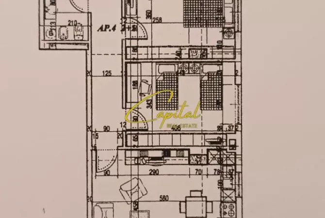 Shtepi me qera Apartament ne Tirane, 2+1, Mobilimi E mobiluar, Pagesa 750  Euro.