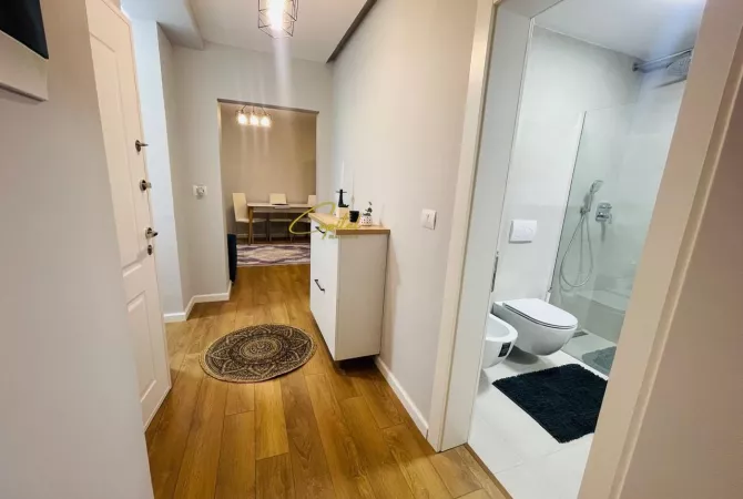 Shtepi me qera Apartament ne Tirane, 1+1, Mobilimi E mobiluar, Pagesa 700  Euro.