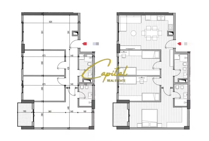 Shtepi ne shitje 3+1 ne Tirane - 169,400 Euro