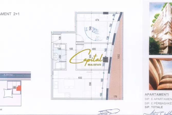 Ambiente Commerciale in Affitto 3+1 a Tirana - 950 Euro