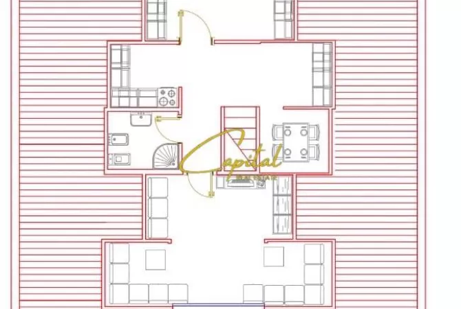 Luxury villas for sale in Tirana 7+1, Furnished