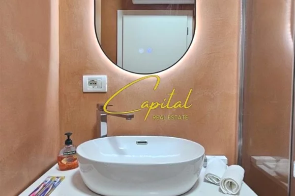 Shtepi me qera Apartament ne Tirane, 1+1, Mobilimi E mobiluar, Pagesa 80,000  Leke.