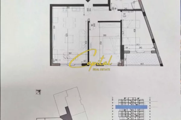 Apartment for sale in Tirana 2+1, Furnished