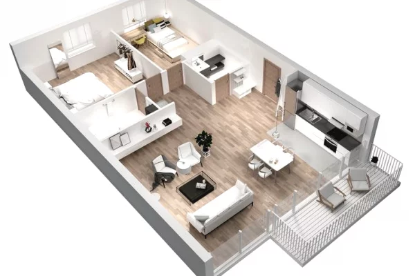 Shtepi ne shitje 2+1 ne Tirane - 150,000 Euro