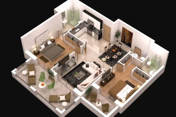 Shtepi ne shitje 2+1 ne Tirane - 165,000 Euro